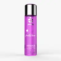 Ulei de masaj, Swede, Fruity Love Massage, aroma zmeură rubarbă, 120 ml