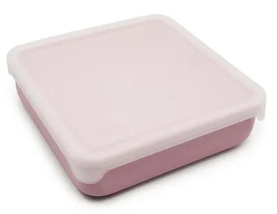 Cutie siliconică pentru sandvișuri Melii - Roz, 790 ml