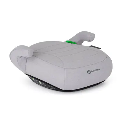 Inaltator auto, Petite&Mars, Zuno, I-size, 125- 150 cm, 22-36 kg, Forma ergonomica, Usor- 1 kg, Gri