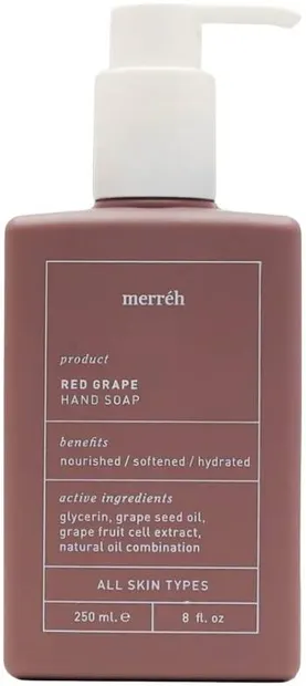 Merréh Red Grape Săpun hidratant pentru mâini, 250 ml