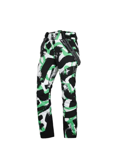 Pantaloni schi 2L 10K/10K dama Isabell 2XL greenprint