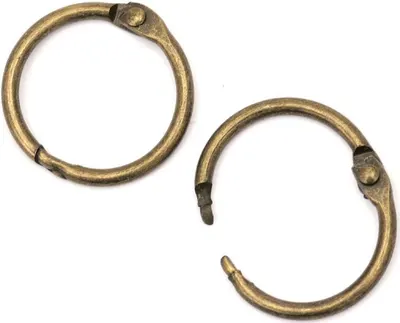 Inelul albumului Em Art - Blocabilă, 2.5 x 0.2 cm, bronz(4 buc)