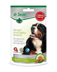 DR SEIDEL gustări câini imunitate beta glucan și omega 3 90 g