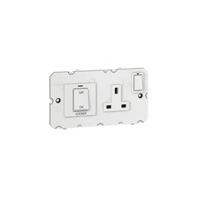 Cooker control unit Arteor 250 V~ - alb