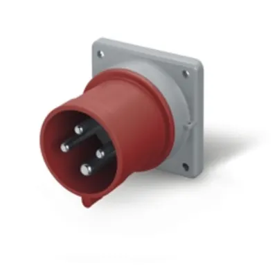 Stecher fixn16A 3P+N+E 11h 440-460V 60Hz 75X75MM terminal cu surub