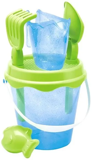 Set de joaca pentru nisip Ecoiffier - Lucitor, 5 piese, sortiment