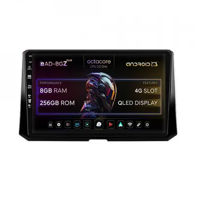 Navigatie Toyota Corolla (2019-2023), Android, Z-Octacore 8GB RAM + 256GB ROM, 10.1 Inch - AD-BGZ10008+AD-BGRKIT059