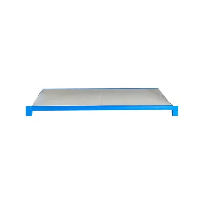 Extra-poliță pentru raft profesional 200KG &ndash; traversă albastră(BLUE), poliță albă (WHITE)