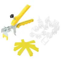 Gossi sistem de nivelare a placilor, 250 pene, 500 cleme, 1,5 mm