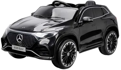 Mașină electrică cu baterie Ocie - Mercedes-Benz, EQS SUV, 12V 7Ah, negru