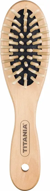 Titania Perie de păr din lemn , 2820, 18 cm