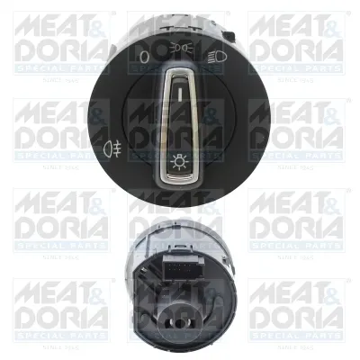 Comutator far potrivit SEAT IBIZA V, LEON, LEON SC, LEON ST, TOLEDO IV; VW POLO VI 07.12