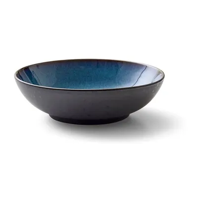 Bol negru/albastru pentru servire din gresie 1,8 l Gastro Dark Blue/Black – Bitz