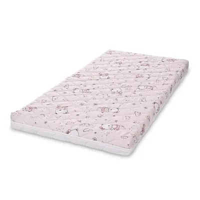 Saltea pentru patut 120x60x10 cm Lorelli Holiday Pink Ballerina Bear compozitie cocos spuma cocos