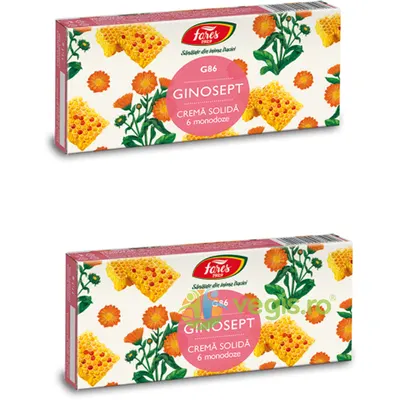Pachet Ginosept (G86) Crema Solida 6 + 6 monodoze