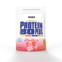 Proteine pudră, Weider, Protein 80+, 2 kg, aromă căpșuni