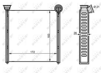 Schimbator Caldura Incalzire Habitaclu Audi A3, Q2, Q3; Seat Ateca, Leon, Leon Sc, Leon St, Tarraco; Skoda Karoq, Kodiaq, Octavia Iii, Superb Iii; Vw Arteon, Golf Alltrack Vii, Golf Sportsvan, Golf Vi