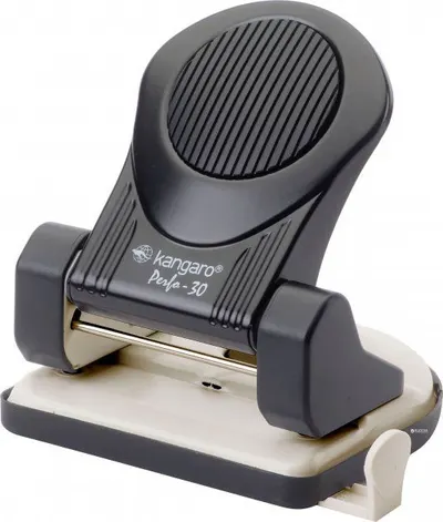 Perforator Kangaro Perfo - 30 de foi, negru