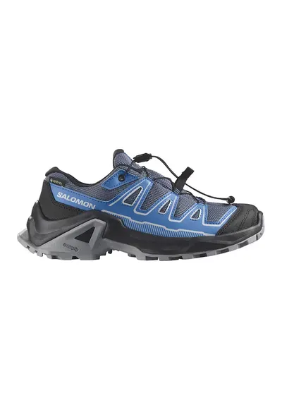 Pantofi low-cut cu tehnologie Gore-Tex pemtru alergare pe teren accidentat X Ultra - Negru/Albastru