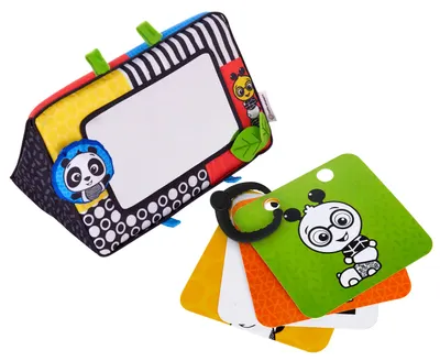 Jucărie pentru bebeluși Baby Einstein - oglindă, Flip For Art