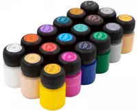 Neva Palette Decola Textile Paint - Creative, 18 culori x 20 ml