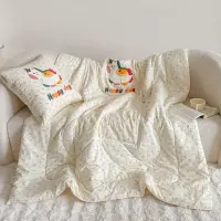 PiloPerna 2 in 1 – Pilota Transformabila in Perna pentru Copii, 100x145cm, 100% Bumbac, Happy Day