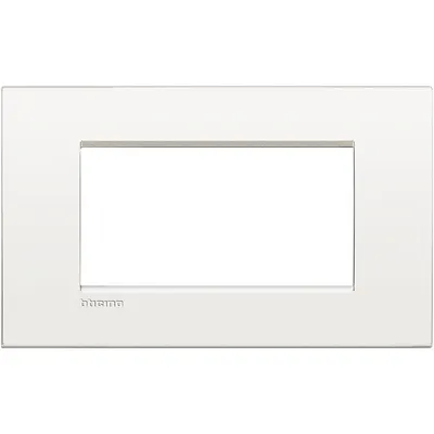 Rama ornament 3 module Bticino Living Light AIR LNC4803BN, alb pur