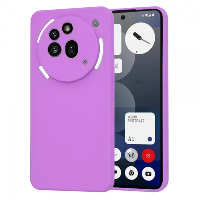 Husa pentru Nothing Phone (3a) Pro, Techsuit, SoftFlex, Mov
