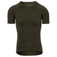 Tricou de ciclism strat de bază fără cusături respirabil verde XXL