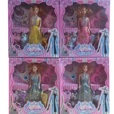 Păpușă cu accesorii engros mix modele 29x7cm 883