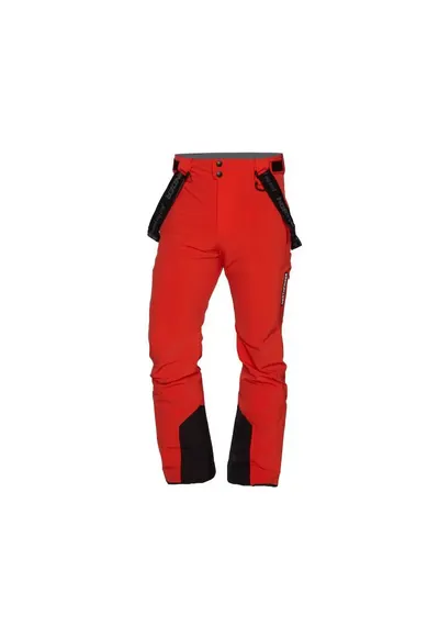 Men's luxury pants with full KREADY equipment - Rosu