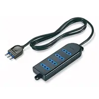 Priza multiplan2P+E-10A-(S11) BLACK 4x2P+E-10A-(P11)
