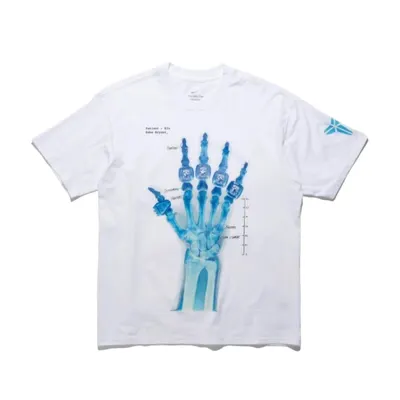 T-shirt Kobe Bryant Broken Not Beaten White