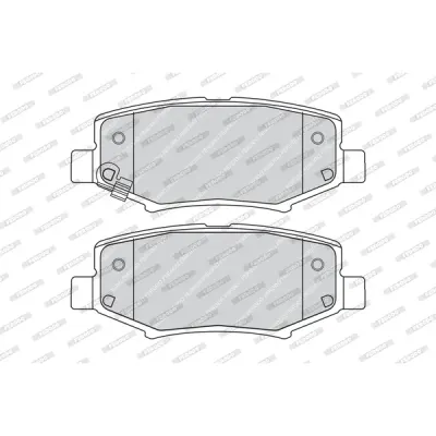 Set placute frana, frana disc FERODO FDB4239