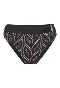 Slip cu imprimeu - Negru