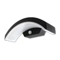Lampa LED arhitecturala Bella, senzor crepuscular si miscare PIR, 9W, 700 lm, lumina neutra, pentru exterior, IP54