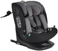 Scaun auto Cangaroo - GTS, 360°, IsoFix, I-Size, 40-150 cm, Charcoal-gray