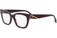 FENDI First Purple Square Eyeglasses