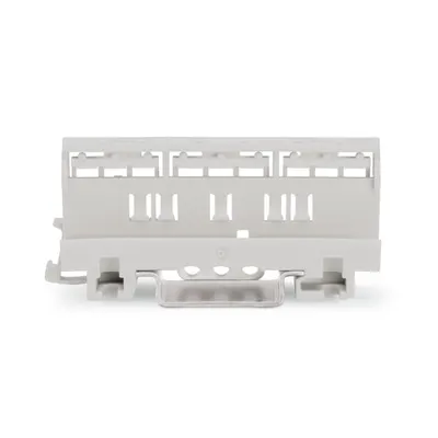 Mounting carrier; for Ex applications; 221 Series - 4 mm²; for DIN-35 rail mounting/screw mounting; light gray