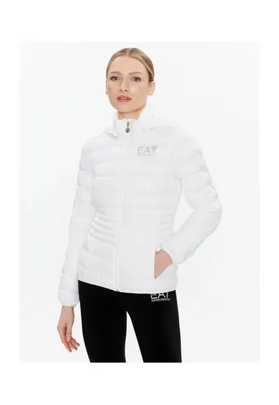 Jacheta dama Emporio Armani - 8NTB23 TNF8Z - Poliester - Alb - Alb