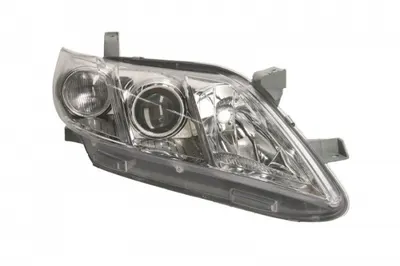Far Dreapta (H7 HB3, electric, fara motoras, culoare insert: cromat, culoare semnalizator: alb) potrivit TOYOTA CAMRY -12.09