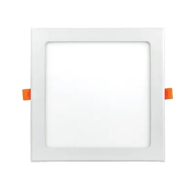 Panou LED incastrabil, patrat, 12W, SMD2835, lumina neutra