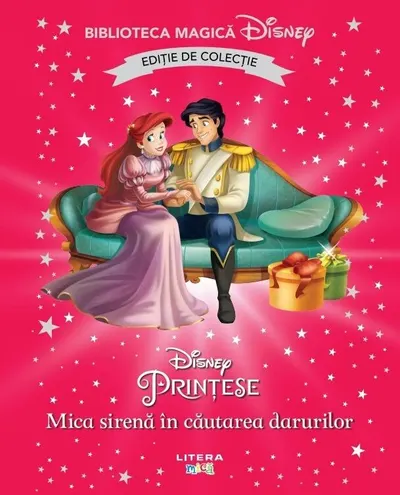 Mica sirena in cautarea darurilor. Disney. Biblioteca magica. Editie de colectie