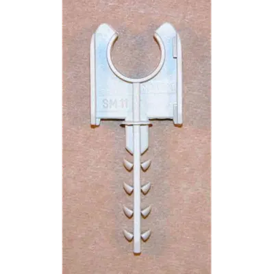 Clips fixare tub 16mm cu diblu lipit ( nu necesita surub)