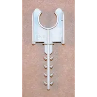 Clips fixare tub 16mm cu diblu lipit ( nu necesita surub)