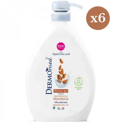 DERMOmed Migdale 1 L, gel de duș engros/6buc