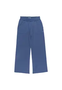 Pantaloni sport copii - 60% bumbac - 40% poliester - albastru -