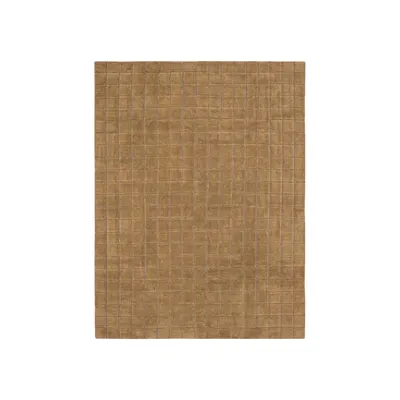 Covor galben ocru țesut manual din lână 230x300 cm Mosaic Ochre – Lorena Canals