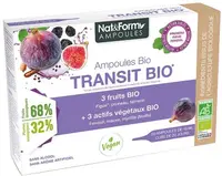 Transit Bio Formula pentru peristaltism bun, 20 ampulete, Nat&Form