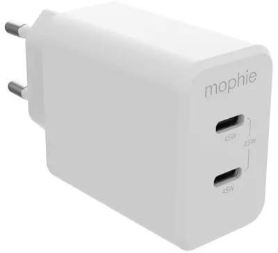 Încărcător mophie - Speedport, USB-C, 45W, alb